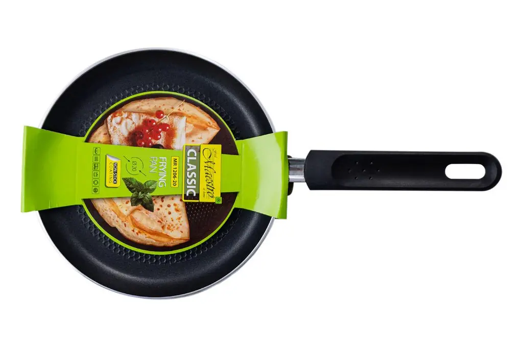 Сковорода млинець антипригарний Maestro 20 см MR-1206-20 алюміній термостійка емаль - фото 6