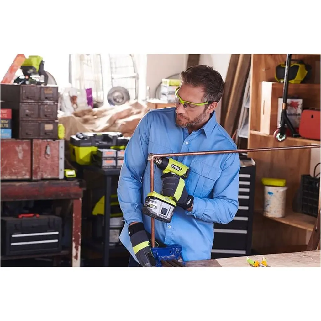 Фен будівельний Ryobi ONE+ R18HG-0 (5133004423) [134006] - фото 5