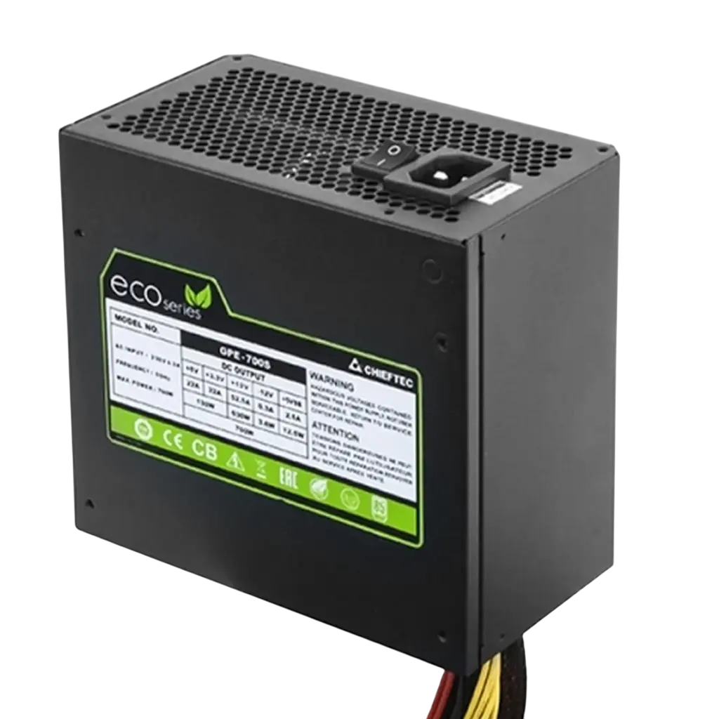 Блок живлення Chieftec Eco 700W (GPE-700S) Б/В - фото 4