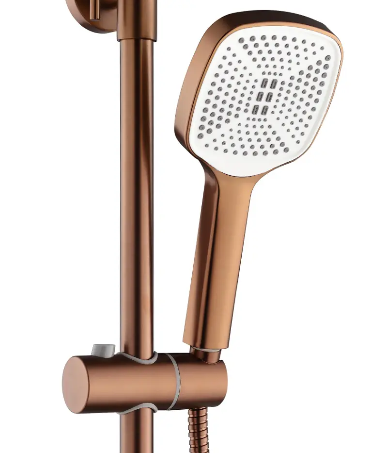 Душова система з виливом Rea Argus brushed copper REA-P3001 - фото 4
