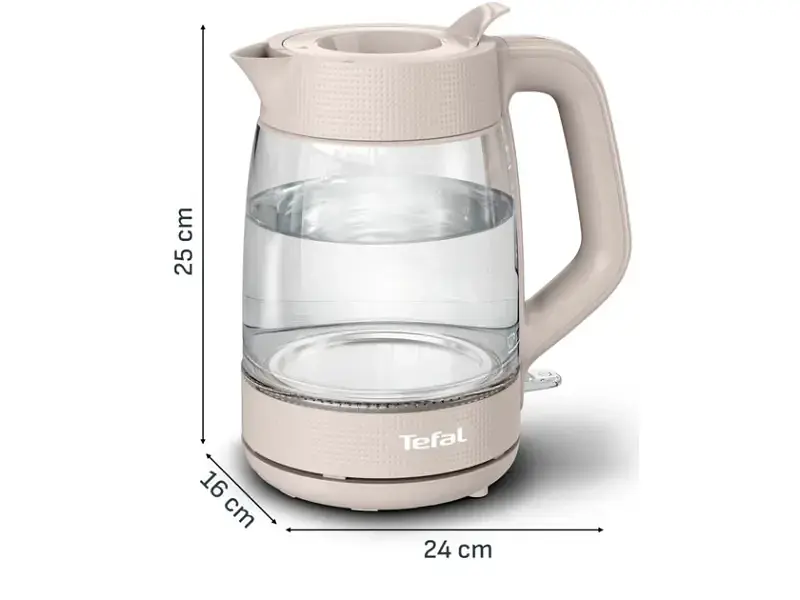 Електрочайник Tefal Morning Glass Kettle White (KO2G0BE0) - фото 2