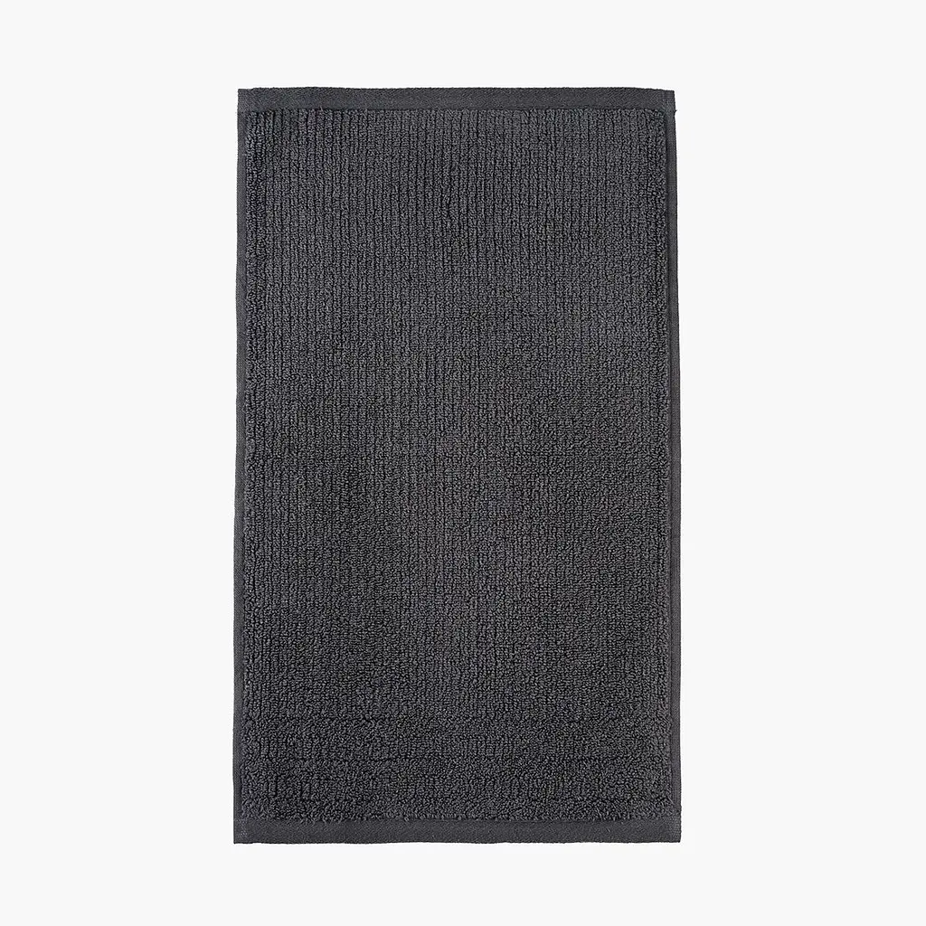 Рушник МВМ My Home Хвиля 30х50 см S темно-сірий (BT-08 S DARK GRAY) - фото 4