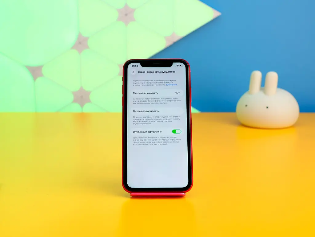 Смартфон Apple iPhone 11 128GB Red (MWLG2) Б/В [152652] - фото 4