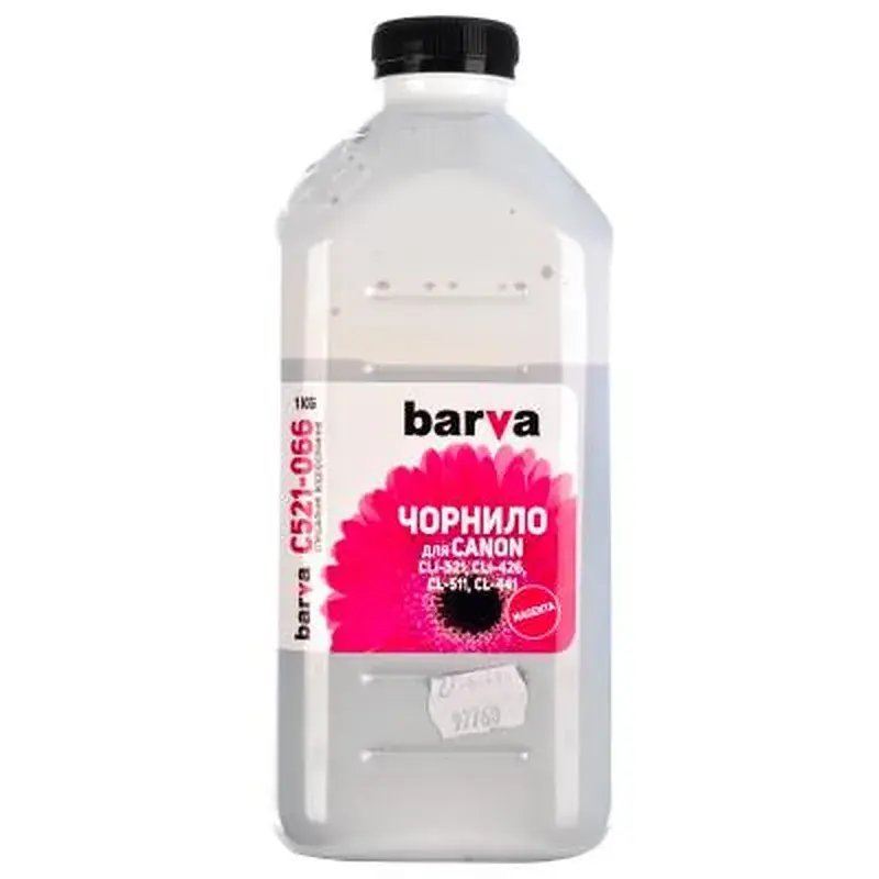 Чорнило Barva CANON CLI-521/CL-511 1 кг MAGENTA (C521-066)