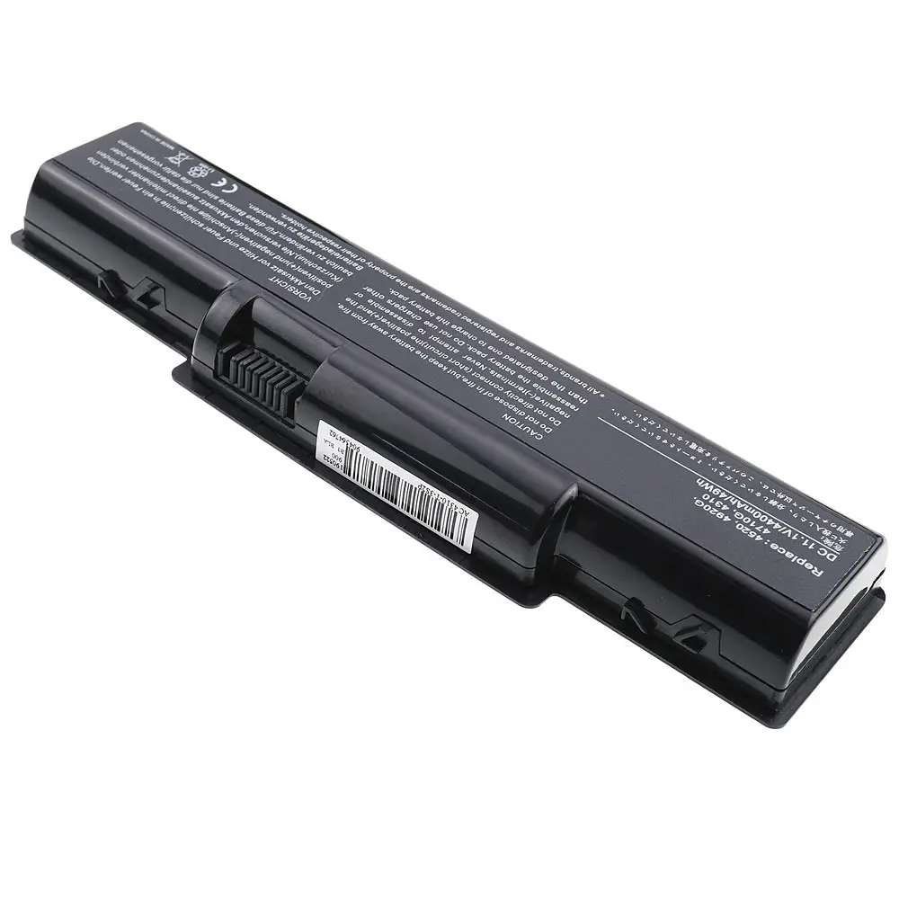 Акумулятор Acer AS07A31 (Aspire 2930, 2930Z, 4220, 4230, 4235, 4240, 4310, 5334, 5732Z, 7315) 11.1V 4400 mAh, Black - фото 2
