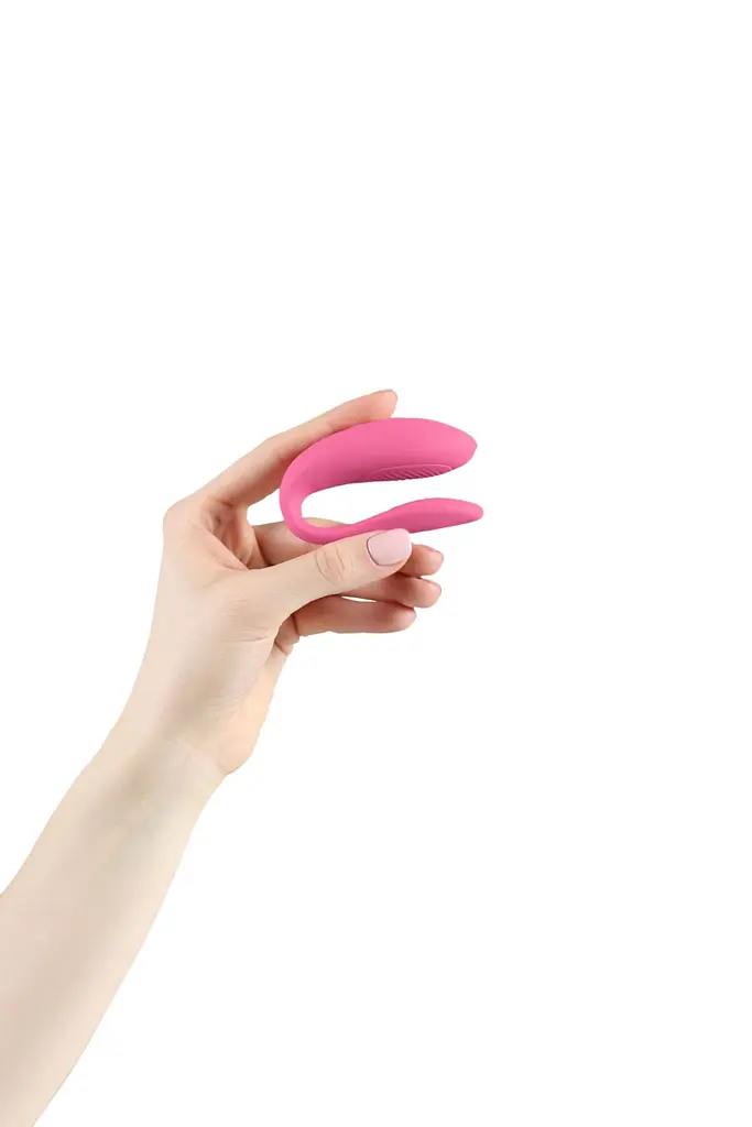 Смарт-вібратор для пар We-Vibe Sync Lite Pink, 10 віброрежимів, можна поєднувати з проникним сексом - фото 6