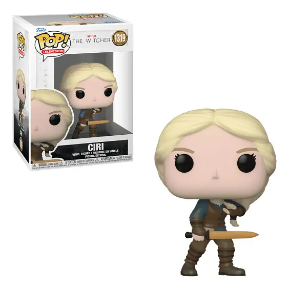 Фигурка Funko Pop Фанко Поп Ведьмак Цирила The Witcher S2 Ciri with Sword 10 см W C 1319 - фото 2