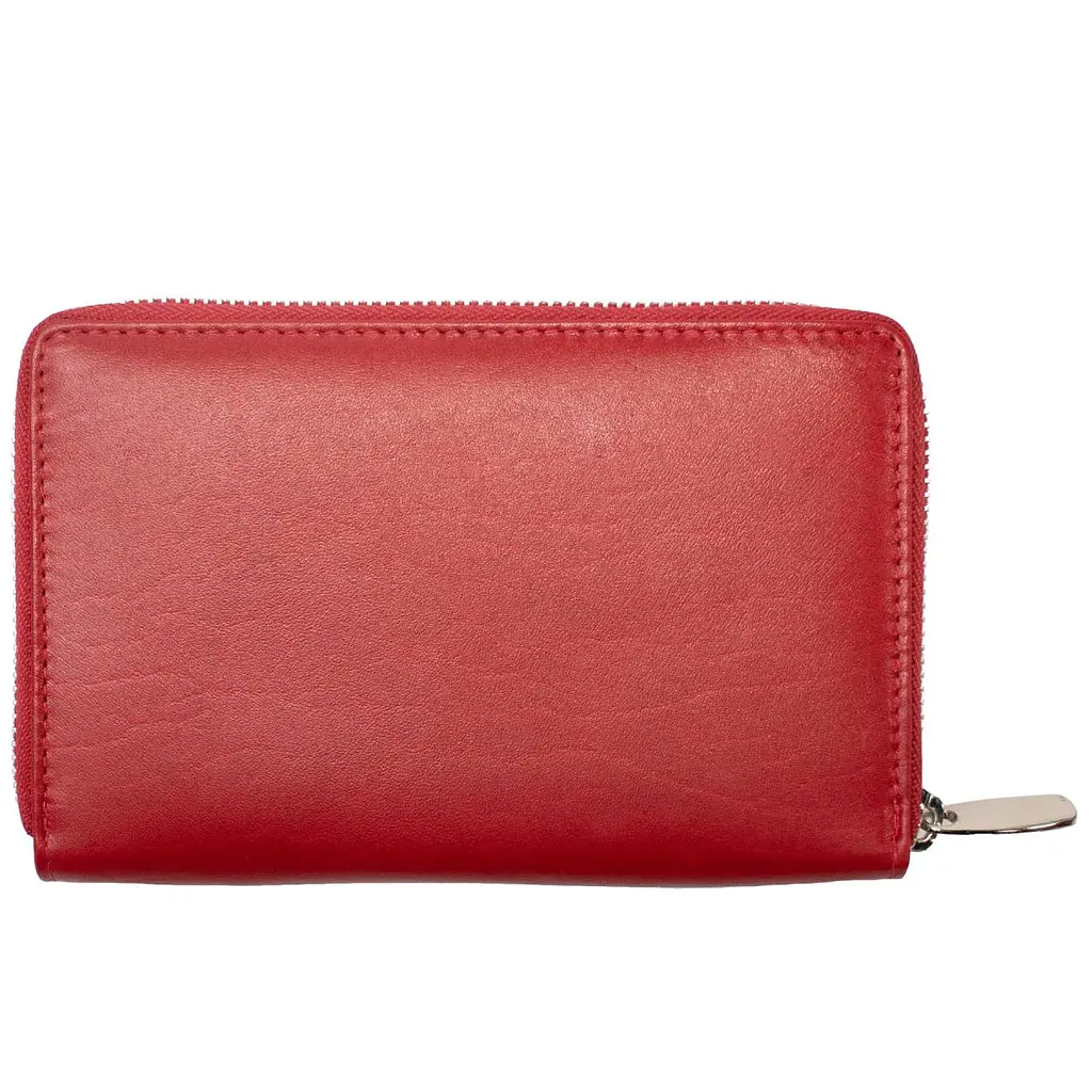 Гаманець жіночий шкіряний Semi Line RFID Red (P8271-2) - фото 5