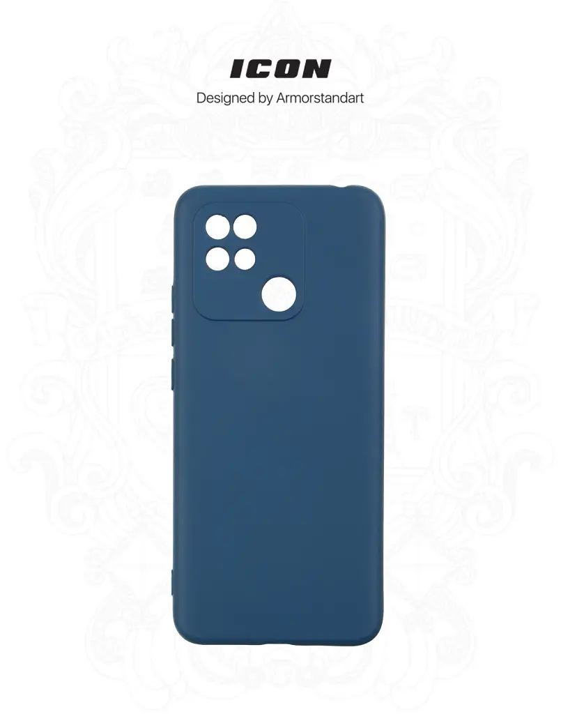 Чохол ArmorStandart ICON для Xiaomi Redmi 10C Camera cover Dark Blue - фото 3