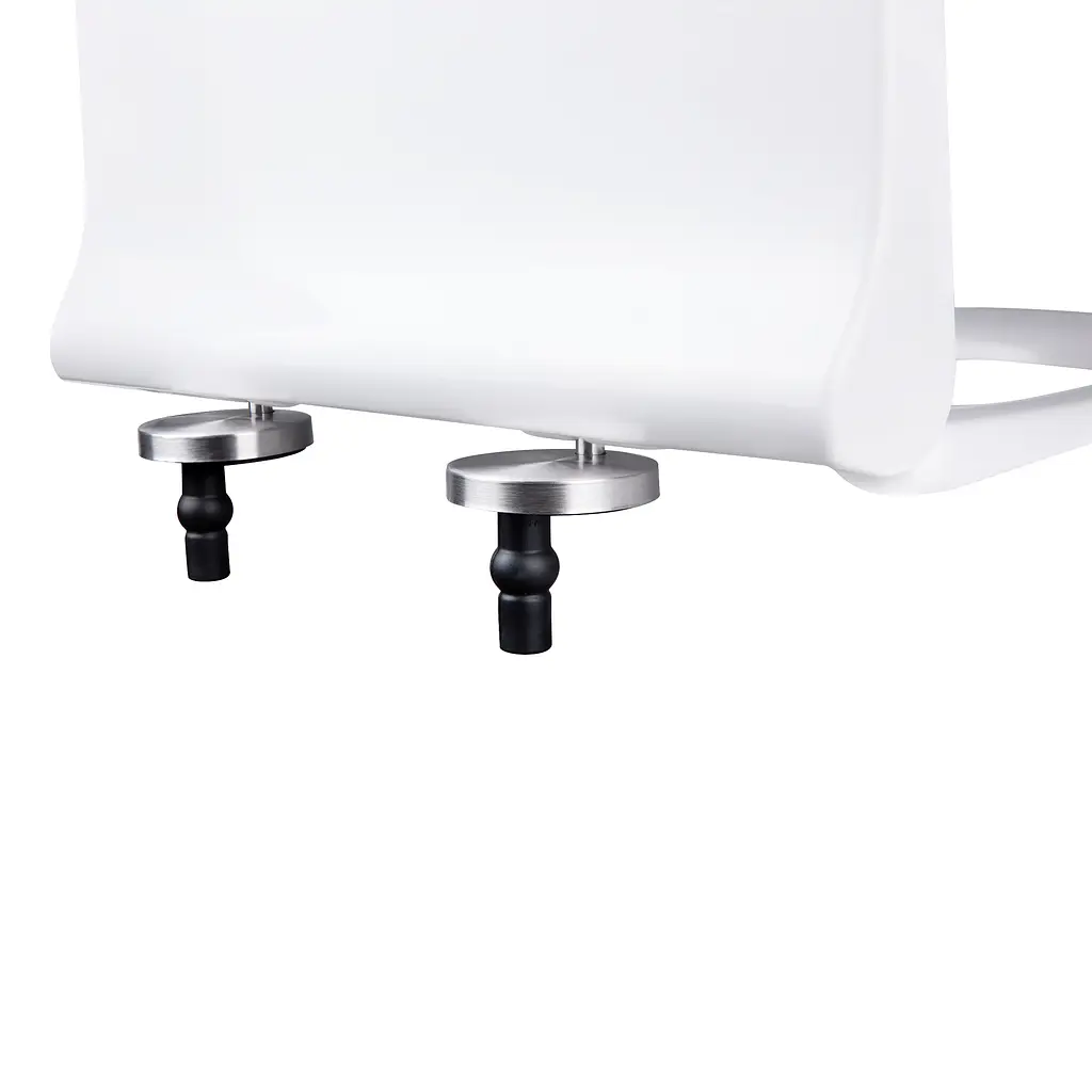 Сидіння для унітаза Qtap (Tern) з мікроліфтом Slim QT99HY2238W, Білий - фото 4