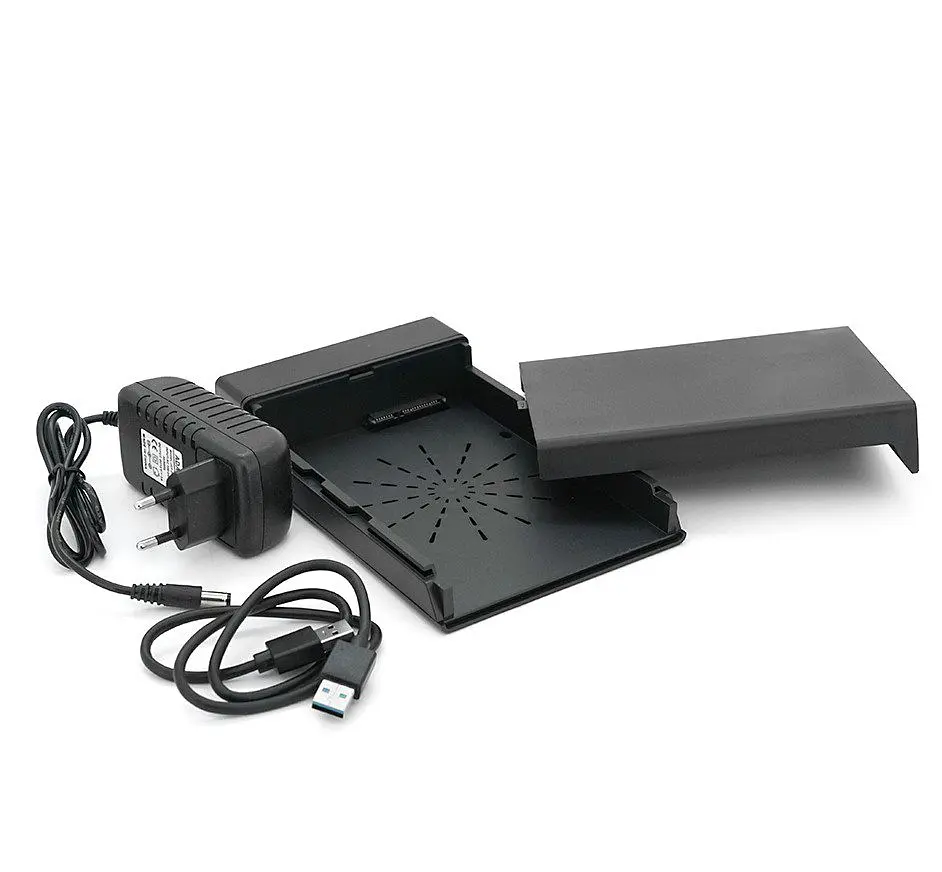 Зовнішня кишеня 23.5 SATA HDD/SDD USB3.0 Voltronic Z-40-3,5 Black - фото 3