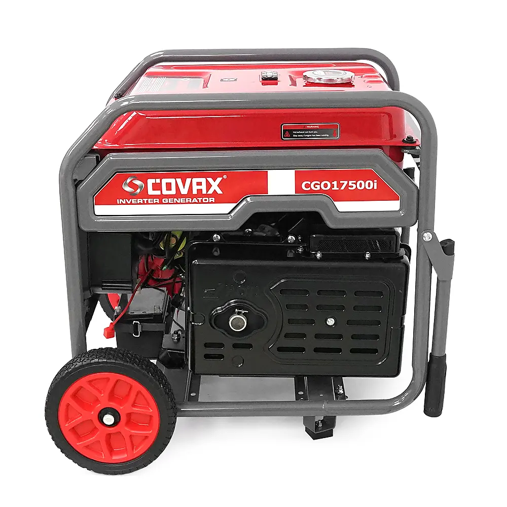 Генератор інверторний COVAX CGO17500i, 11kW, бензин, однофазний 220V, 50Hz, electrik starter, 4-stroke, бак 25L, 633х550х605mm, 70kg - фото 4