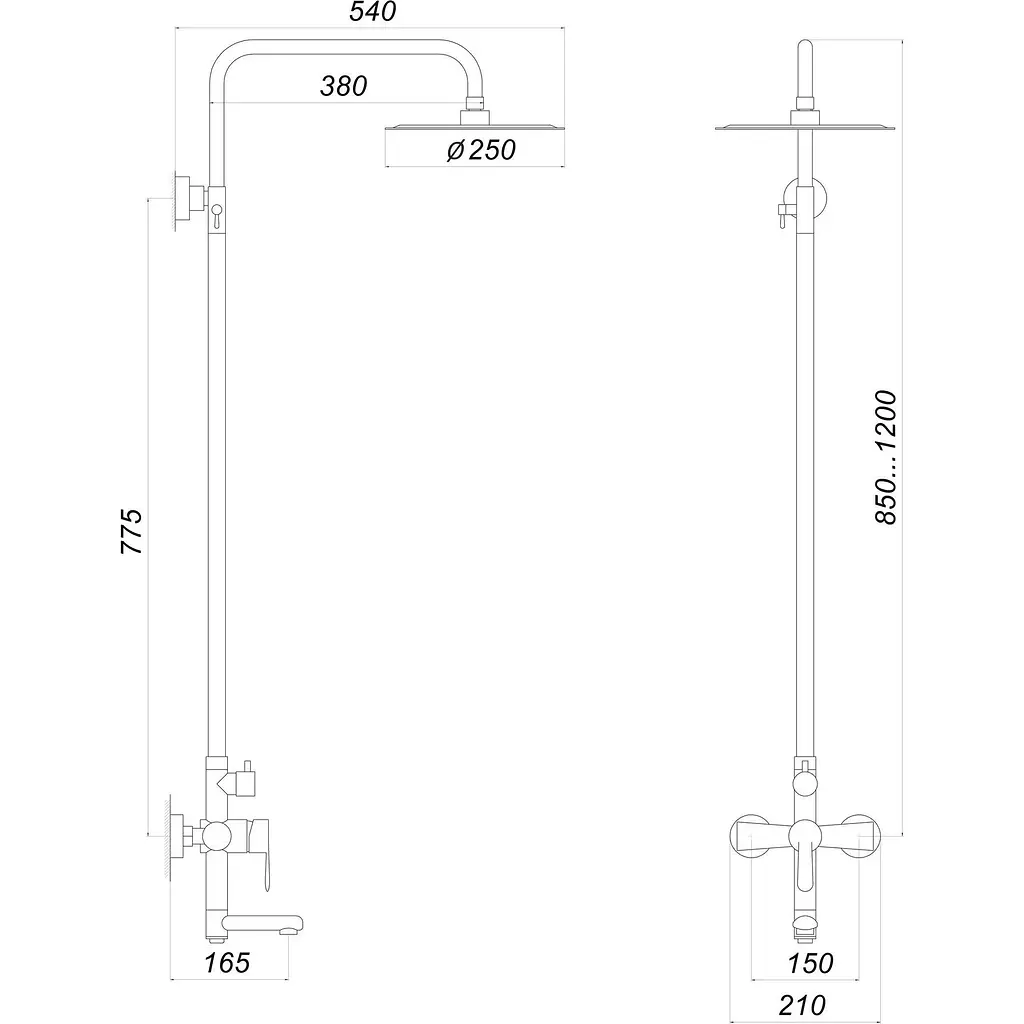 Душова система Globus Lux Main SM-SH-02 - фото 5