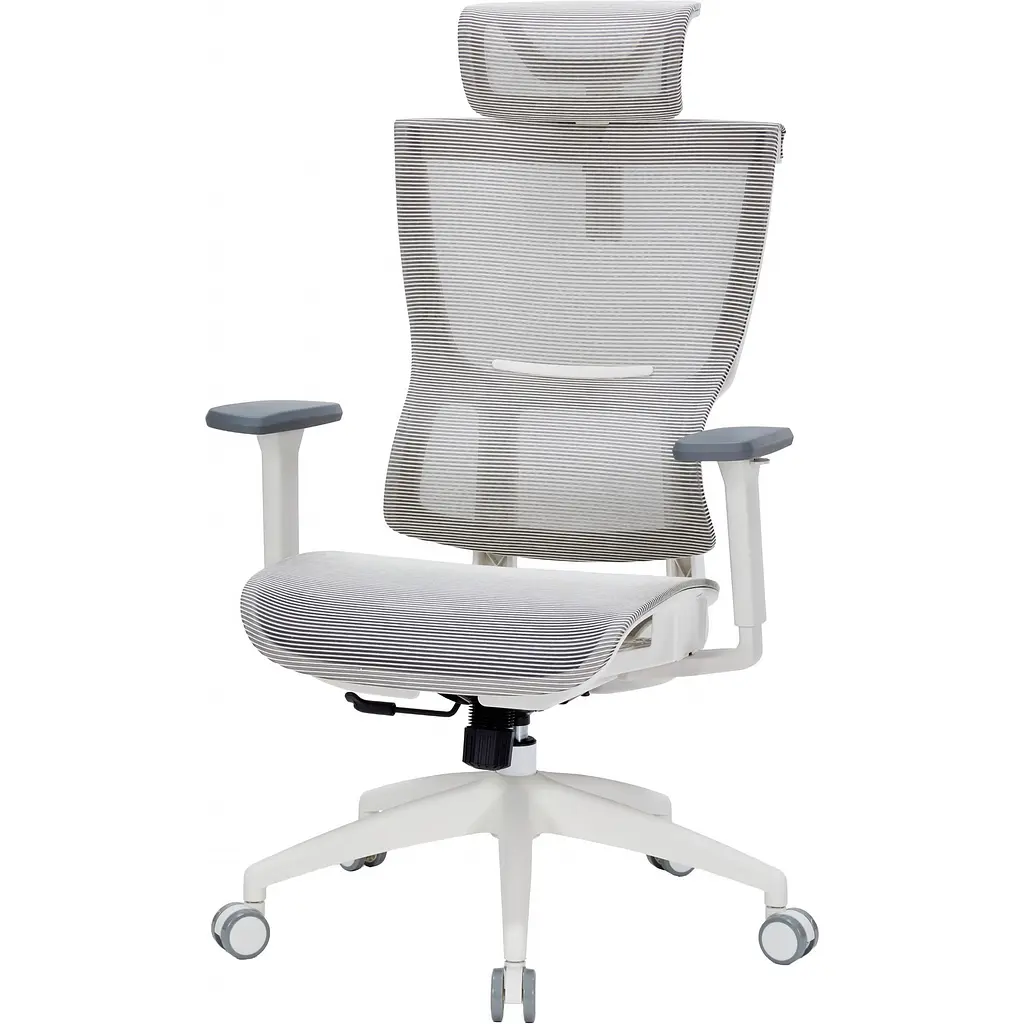 Офисное кресло OfficePro Elegant OC660-W-LG-LG White/Light Gray [148667] - фото 2