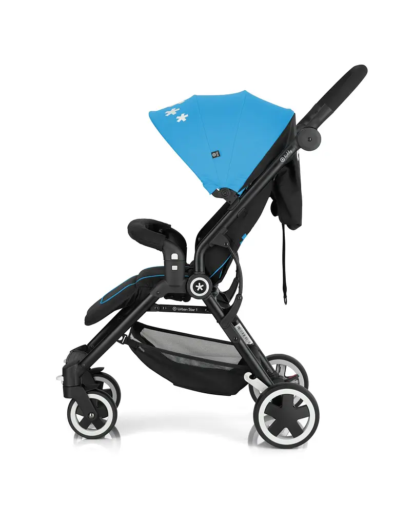 Прогулочная коляска Overmax Kiddy Urban Star 1 Summer Blue - фото 3