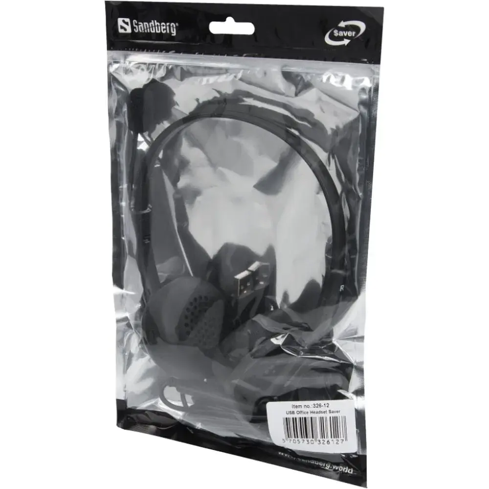 Гарнітура Sandberg USB Office Headset Black (326-12) - фото 5