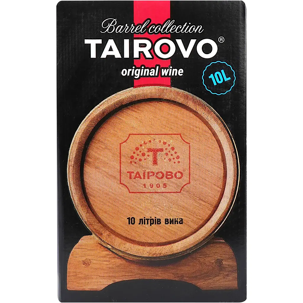 Вино Таїрово Гранатiно Россо червоне напiвсолодке bag-in-box 10 л - фото 5