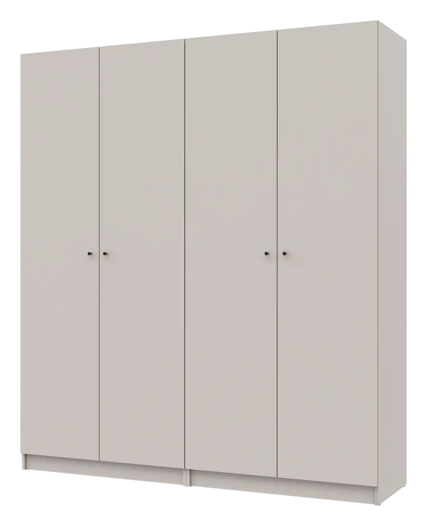 Шафа для одягу Doros Промо Кашемір 2+2 ДСП 180х48х204 (80737672) - фото 4