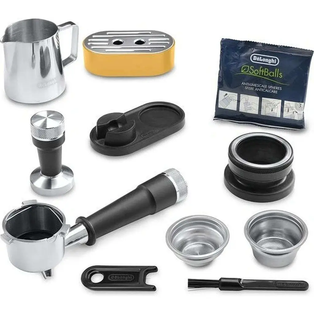 Ріжкова кавоварка еспресо DeLonghi La Specialista Arte EC9155.YE Yellow - фото 6