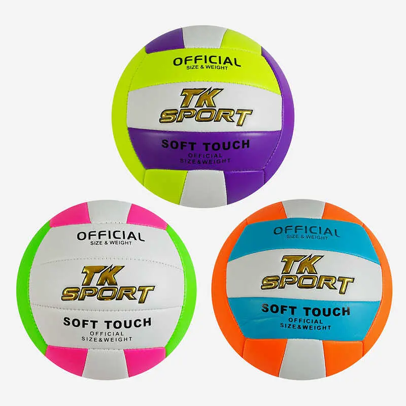 М'яч волейбольний TK Sport, м'який PVC, 280–300 г, розмір №5 (в асортименті) C60966 - фото 2