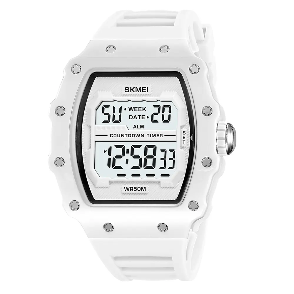 Чоловічий наручний годинник 2296WT White Skmei acs0030041