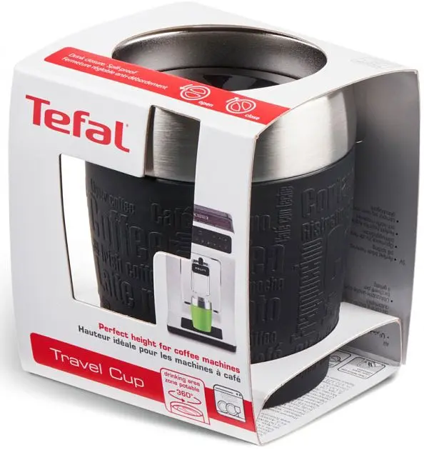 Термокружка Tefal Travel cup, 200 мл, чорний ((K3081314)) - фото 5