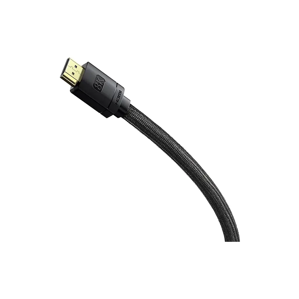 Кабель мультимедійний HDMI M to HDMI M 1.0m V2.1 Baseus (CAKGQ-J01) - фото 3