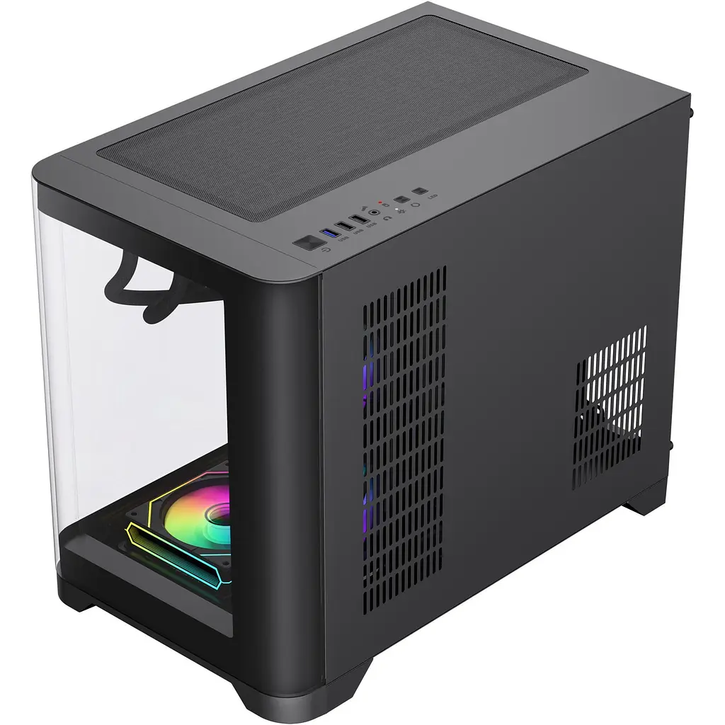 Корпус GameMax Hype-M Black [166165] - фото 6
