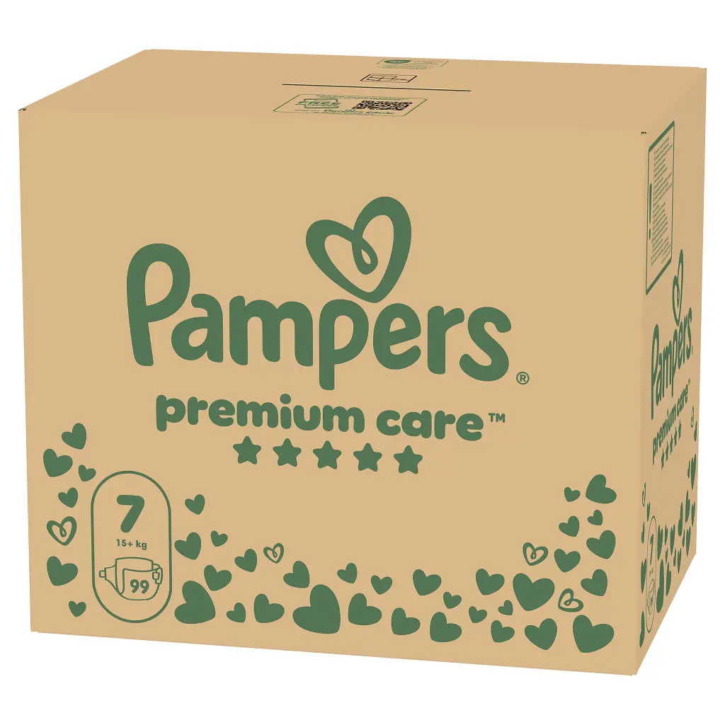 Підгузки Pampers Premium Care Розмір 7 (15+ кг) 99 шт (8006530223584) - фото 2