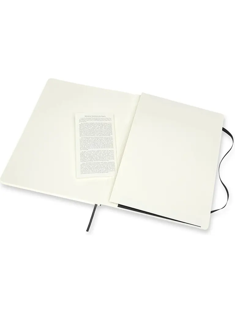 Записник Moleskine Classic великий, Лінійка-Нелінований Чорний М’який (NB413SBK) - фото 5