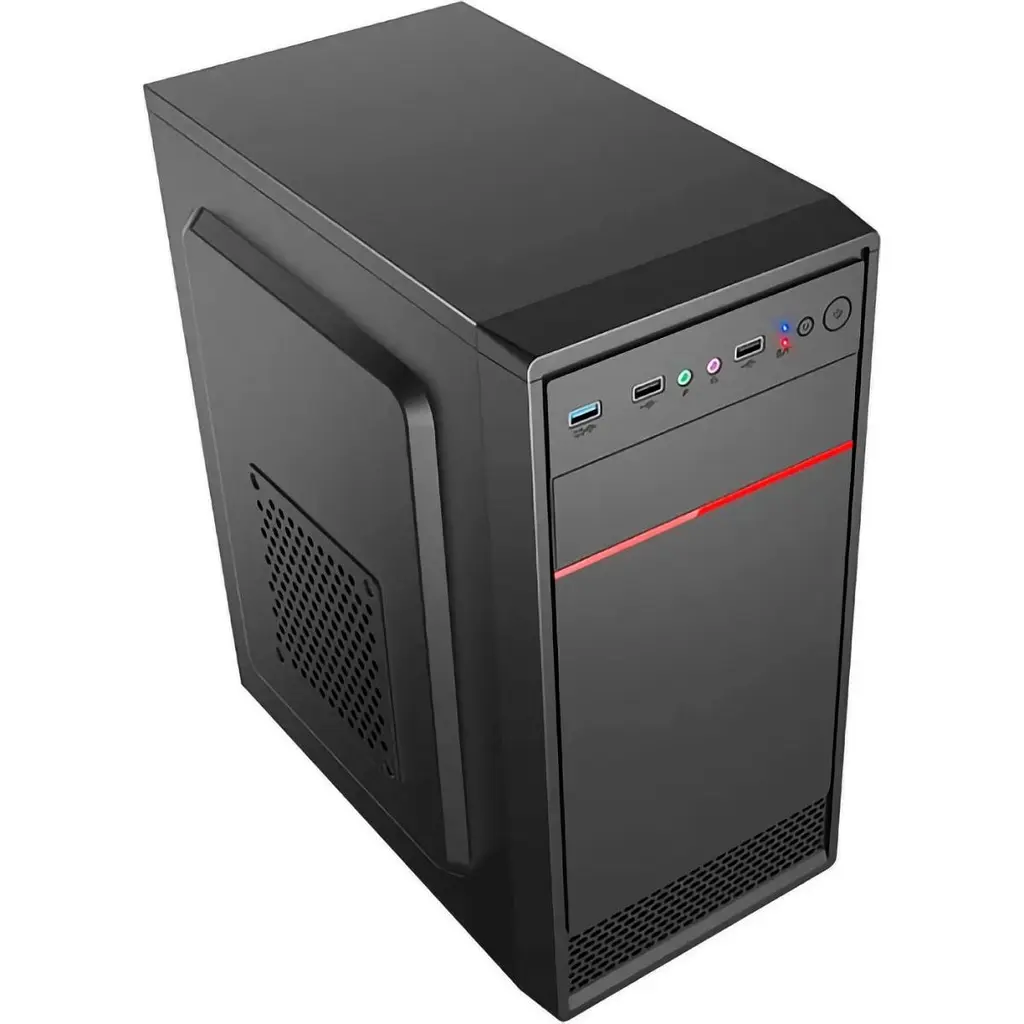 Корпус Casecom GN-1714 500W Black (GN-1714-500) [134595] - фото 3