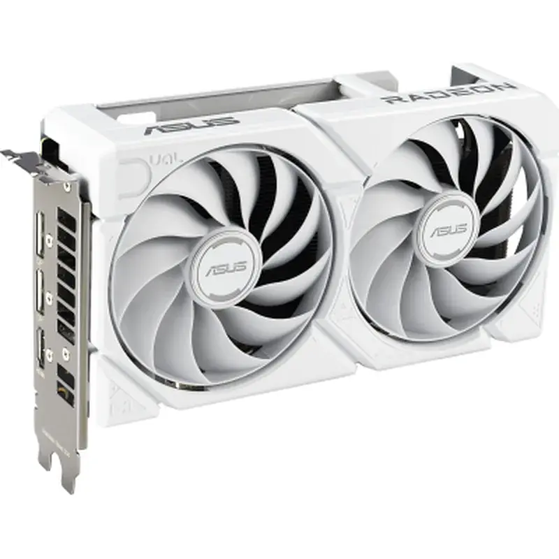 Відеокарта ASUS Radeon RX 9060 XT 16Gb DUAL WHITE OC (DUAL-RX9060XT-16G-WHITE) - фото 2