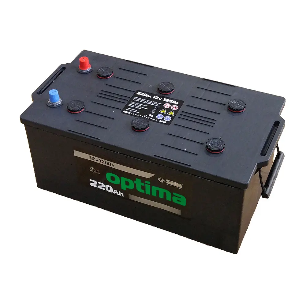 Автомобильный аккумулятор Optima Truck 6СТ-220 (+/-) Евро3 12В 220Ач 1250А - фото 3