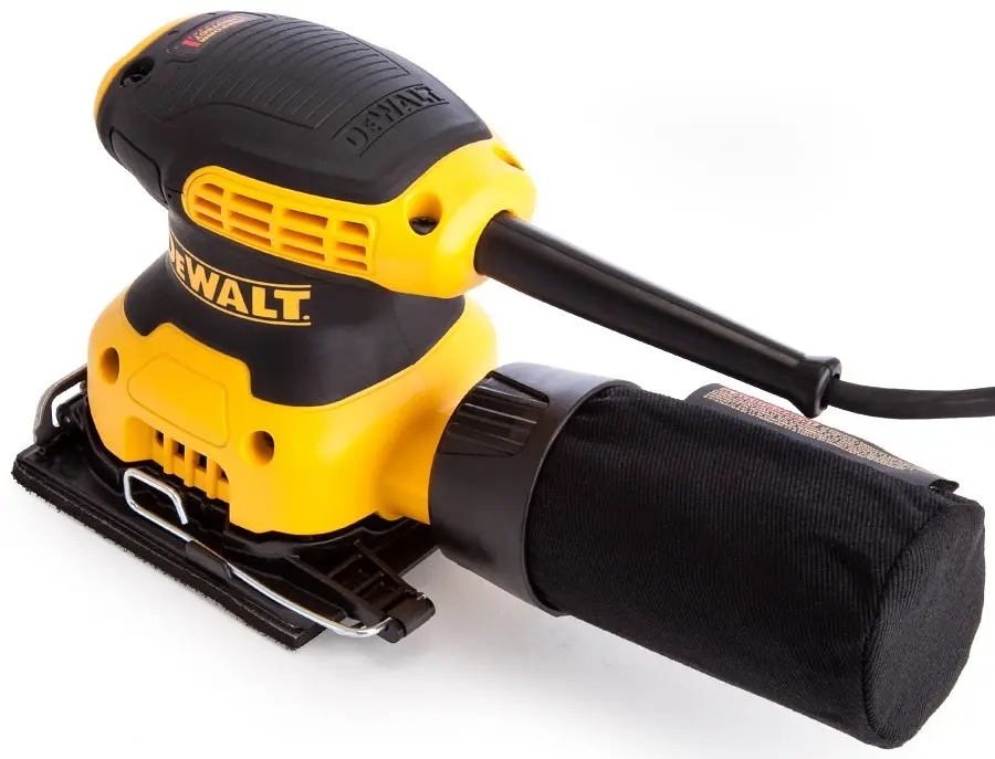 DeWALT Шліфмашина вібраційна DeWalt 230Вт 14000об/хв 108х115мм амплітуда 1.6мм 1.28кг - фото 2