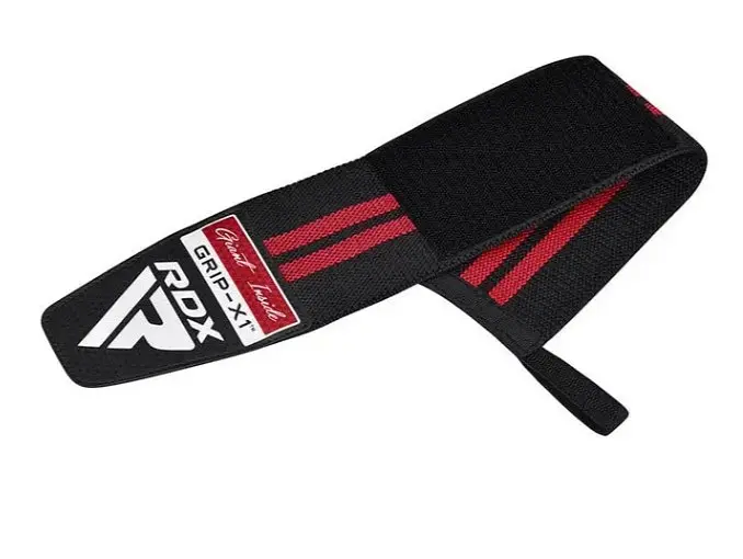 Бинти для зап'ясть (кистьові бинти) RDX GYM WRIST WRAP R11 BLACK/RED (WAH-WR11BR)