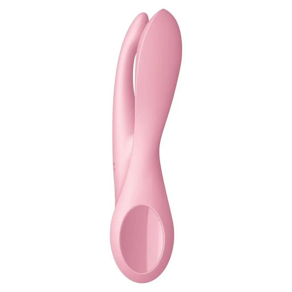 Вібратор для клітора Satisfyer Threesome 1 14 см рожевий - фото 2