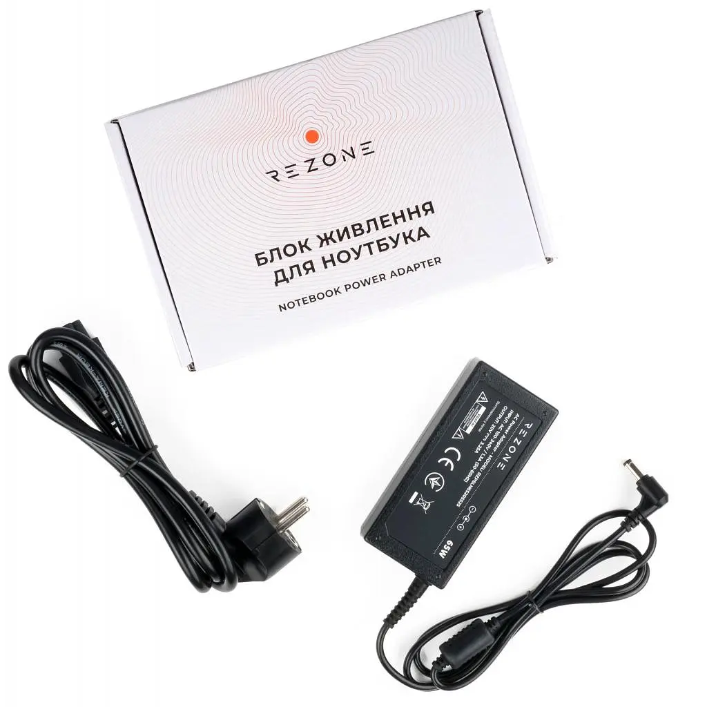 Блок питания к ноутбуку Rezone Lenovo 65W 20V 3.25А 5.5x2.5 RZPSLN65205525 - фото 4