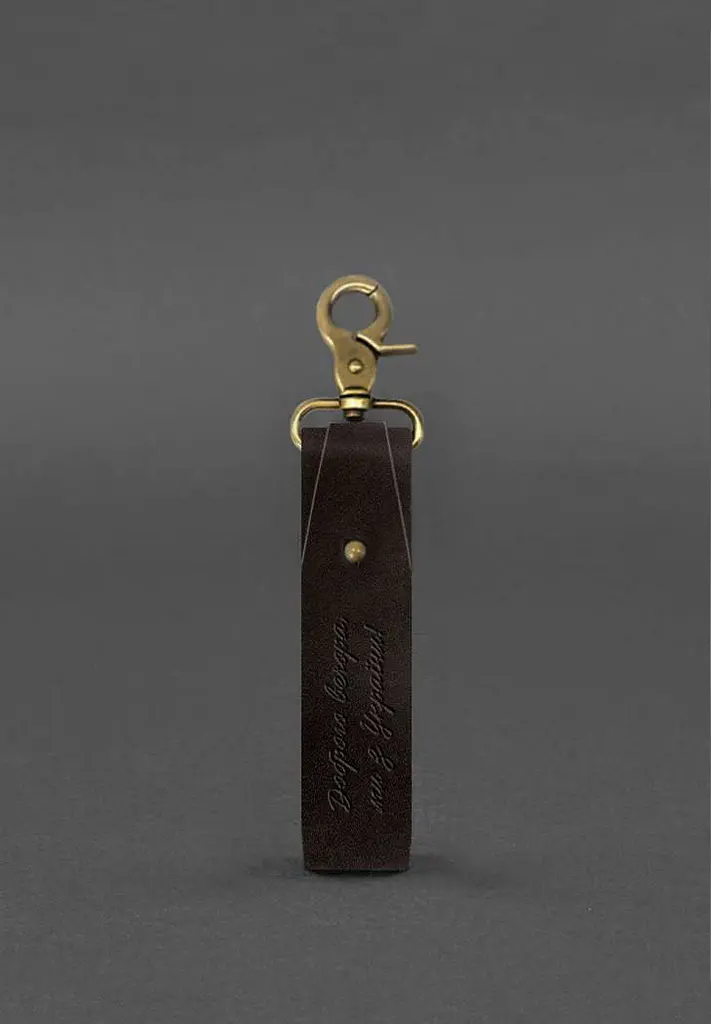 Кожаный брелок «Добрый вечер…» - фото 5