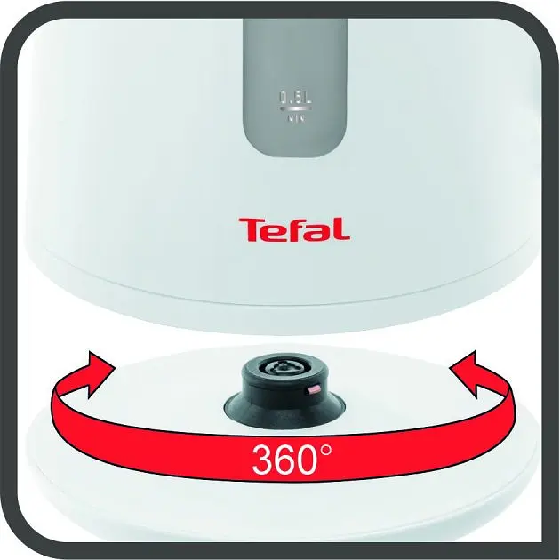 Електрочайник Tefal KO200130 White 1.7 л - фото 4