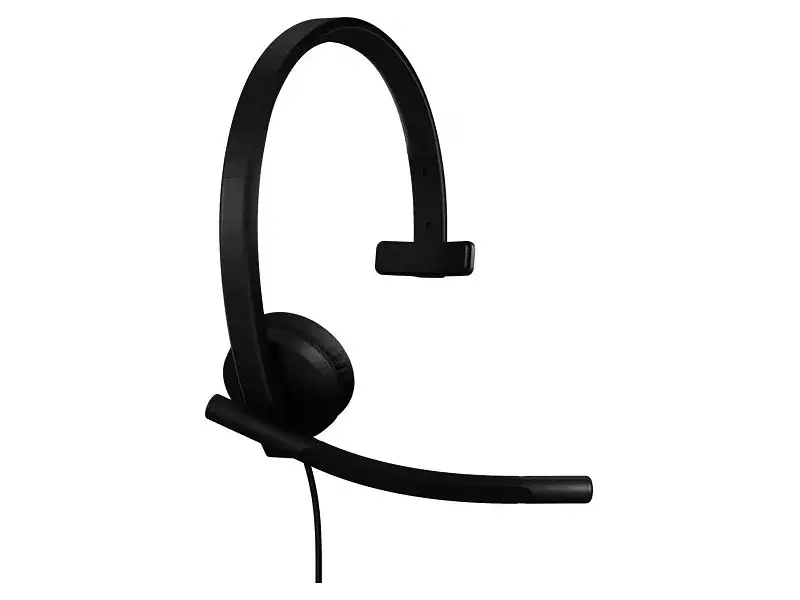 Гарнітура Logitech H570e Mono USB-A Black (981-001426) - фото 2