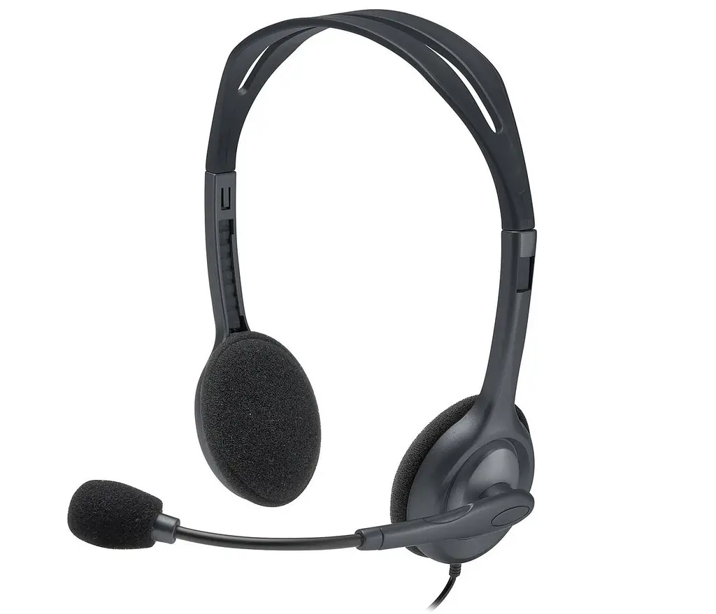 Навушники Logitech H111 Stereo 981-000593 Gray - фото 2