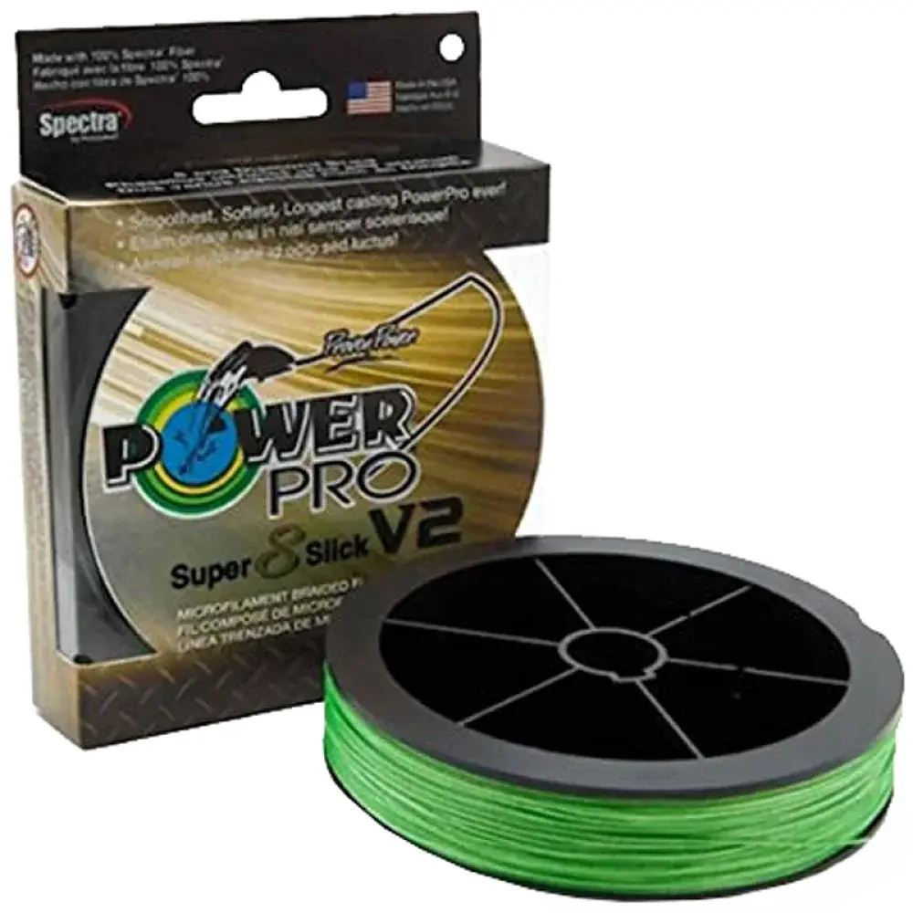 Шнур Power Pro Super 8 Slick V2 455m 0.28mm 20kg Aqua Green