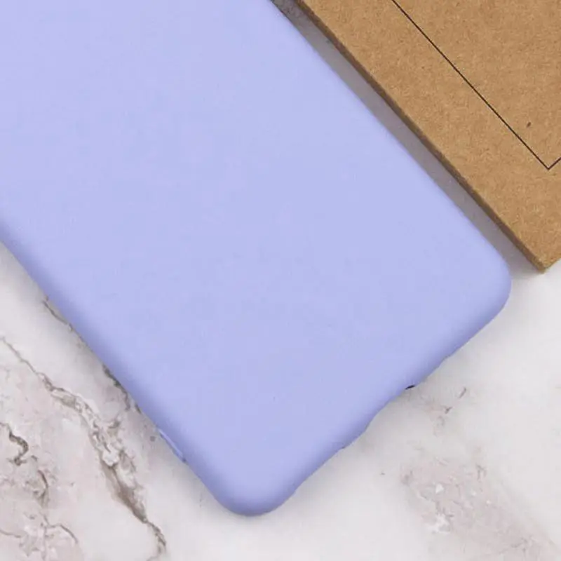 Чехол Silicone Cover Lakshmi Full Camera (AAA) для Xiaomi Redmi Note 10 / Note 10s / Poco M5s Сиреневый / Dasheen - фото 3
