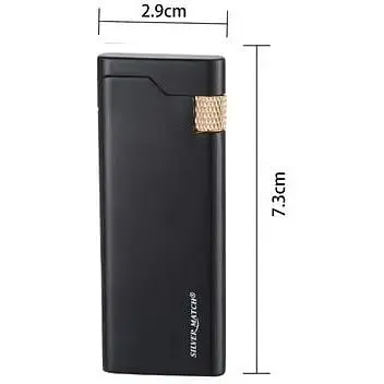 Запальничка Silver Match Flint Riga Black/Gold - фото 2