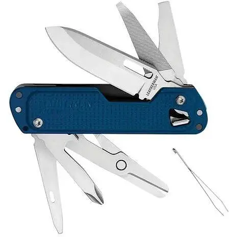 Мультиинструмент Leatherman Free T4 Navy - фото 2