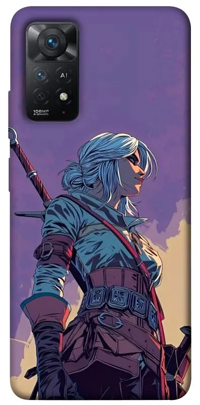 TPU чохол Demsky The witcher ciri для Xiaomi Redmi Note 11 Pro 4G/5G