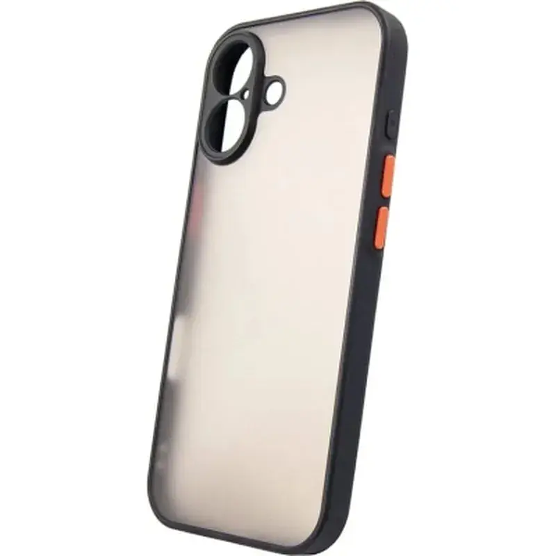 Чохол до мобільного телефона Dengos Matte iPhone 17 Black (DG-TPU-MATT-170) - фото 3