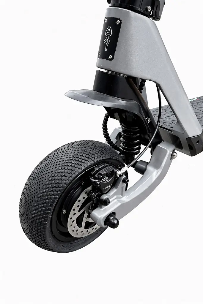 Двухмоторный электросамокат Tesla Sports Pro (4000W, 52V, 26Ah) черный - фото 8