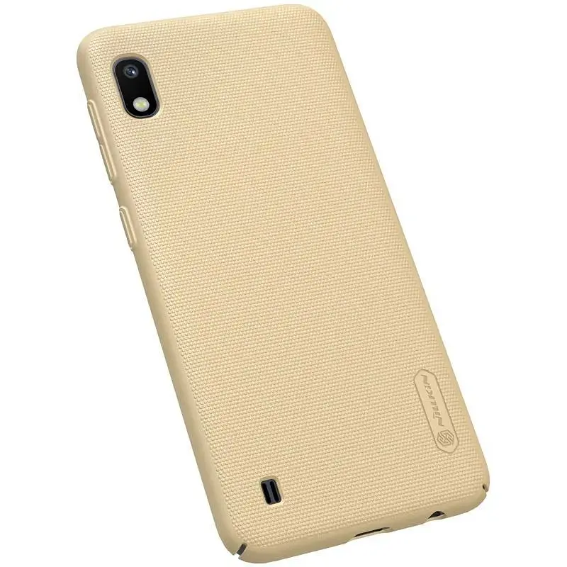 Чохол-накладка Nillkin Super Frosted Shield Case Samsung A10 Gold - фото 3