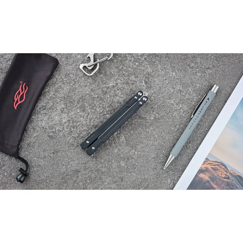 Нiж-метелик Ganzo G766-BK балiсонг - фото 8